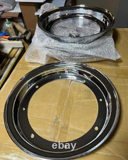 Honda CT70 CT70H 1969-1981 Chrome Front and Rear Wheel sets 10X2.75 3 KG 3 GR5 2