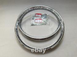 Honda CT 90 Trail 110 Genuine Wheel Rims & Spokes + Nipples CT90 Trail 90 CT110