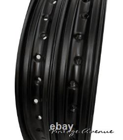 Honda Cr250r 1978-1988 Aluminium (black) Front + Rear Wheel Rim