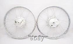 Honda Cs50 Cl50 Ss50 S65 Cb50 Front-rear Wheel Rim Brake Hub Spoke Kit F6s+r4s