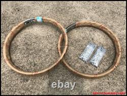 Honda Dream 250 305 C77 CA77 C72 CA72 FRONT & REAR WHEEL RIM 2PCS & SPOKE 72PCS