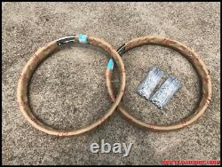 Honda Dream 250 305 C77 CA77 C72 CA72 FRONT & REAR WHEEL RIM 2PCS & SPOKE 72PCS