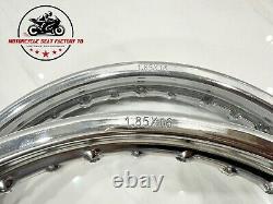 Honda Dream 250 305 C77 CA77 C72 CA72 Front & Rear Wheel Rim 16/16x1.85 36H New