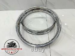 Honda Dream 250 305 C77 CA77 C72 CA72 Front & Rear Wheel Rim 16/16x1.85 36H New