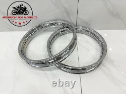 Honda Dream 305 250 CA77 C77 CS72 CA72 C72 Metal 2PCS Front And Rear Wheel Rim