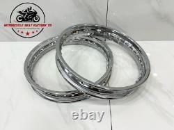 Honda Dream 305 250 CA77 C77 CS72 CA72 C72 Metal 2PCS Front And Rear Wheel Rim
