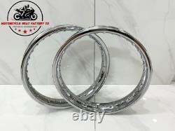 Honda Dream 305 250 CA77 C77 CS72 CA72 C72 Metal 2PCS Front And Rear Wheel Rim