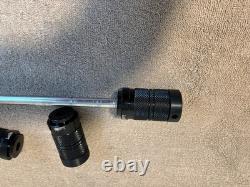 Honda Grom Axle Sliders Front And Rear Wheels Complete Kit Black Stunt Parts
