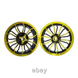 Honda Grom MSX125 MSX125SF 2014-2020 Alloy Wheel Set Front & Rear Gold CNC Rim