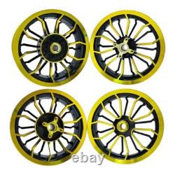 Honda Grom MSX125 MSX125SF 2014-2020 Alloy Wheel Set Front & Rear Gold CNC Rim