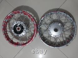 Honda Migthy DAX HONDA ST90 FRONT-REAR DID WHEEL RIM 14x1.60 BEARING HUB SET