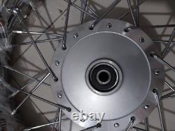 Honda Migthy DAX HONDA ST90 FRONT-REAR DID WHEEL RIM 14x1.60 BEARING HUB SET
