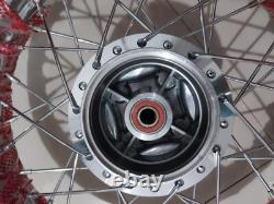 Honda Migthy DAX HONDA ST90 FRONT-REAR DID WHEEL RIM 14x1.60 BEARING HUB SET