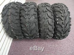 Honda Rancher 350 25 Kenda Bear Claw Atv Tire Itp Black Atv Wheel Kit Srad