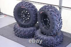 Honda Rancher 420 Sra 25 Bear Claw Atv Tire Itp Black Atv Wheel Kit Srad