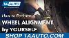 How To Perform Wheel Alignment By Yourself