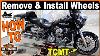 How To Remove And Install Wheels On Your Harley Davidson Tcmt Review