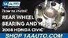 How To Replace Rear Wheel Bearing Hub Assembly 06 12 Honda CIVIC