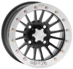 ITP SD Beadlock Machined/Matte Black ATV Wheel Front/Rear 15x7 4/115 (5+2)