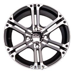 ITP SS212 Machined ATV Wheel Front/Rear 12x7 4/110 (5+2) 12SS300