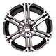 ITP SS212 Machined ATV Wheel Front/Rear 12x7 4/110 (5+2) 12SS300