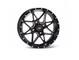 ITP Tornado Milled/Black ATV Wheel Front/Rear 15x7 4/110 (5+2) 15TN10