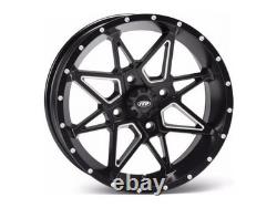 Itp Tornado Wheel Matte Black, Front/Rear / 14X7 4/137 5+2 1421951727B
