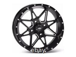 Itp Tornado Wheel Matte Black, Front/Rear / 14X7 4/137 5+2 1421951727B