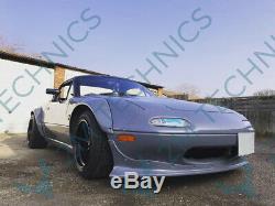 JDM Mazda MX5 NA MK1 Custom Bunny Style Fender Flares Kit Miata Wheel Arches