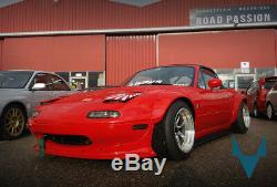 JDM Mazda MX5 NA MK1 Custom Bunny Style Fender Flares Kit Miata Wheel Arches