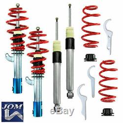 JOM VW Golf GTI R Jetta MK6 Height Adjustable Coilover Suspension Lowering Kit