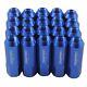 Jdmspeed Blue 20pc 12x1.25mm 60mm Extended Forged Aluminum Tuner Racing Lug Nuts