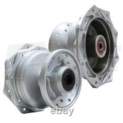 KAWASAKI Aluminum Brake Disc Front & Drum Rear Hub Wheel Bronze For KLX-110