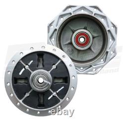 KAWASAKI Aluminum Brake Disc Front & Drum Rear Hub Wheel Bronze For KLX-110