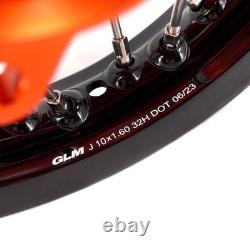 KKE 10 10 Kid's Wheels Rims Fit KTM SX 50 2014-2023 GAS GAS MC50 2021-2023