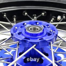 KKE 17'' Inch For YAMAHA WR250F 20-2024 WR450F 19-24 Supermoto Wheels CST Tyres