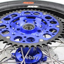 KKE 17'' Inch For YAMAHA WR250F 20-2024 WR450F 19-24 Supermoto Wheels CST Tyres