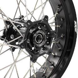 KKE 17''Rim Supermoto Wheels Set Fit SUZUKI DRZ400SM DRZ400S 2023 DRZ400/DRZ400E