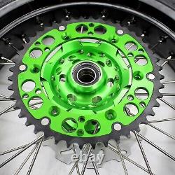 KKE 17 Supermoto Tire Wheels Rim Fit Kawasaki KX250F 2016-2019 KX450F 2006-2018