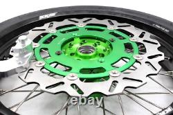 KKE 17'' Supermoto Wheels CST Tires Set For KAWASAKI KX450F 2019-2021 KX450 2023