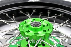 KKE 17'' Supermoto Wheels CST Tires Set For KAWASAKI KX450F 2019-2021 KX450 2023