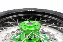 KKE 17'' Supermoto Wheels CST Tires Set For KAWASAKI KX450F 2019-2021 KX450 2023