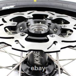 KKE 17 Supermoto Wheels Tires Rims Fit Suzuki DRZ400S 2000-2024 DRZ400E DRZ400