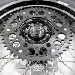 KKE 17 Supermoto Wheels Tires Rims Fit Suzuki DRZ400S 2000-2024 DRZ400E DRZ400