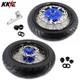 KKE 17 Wheels Tires Set For Suzuki DR650SE 1996-2026 Supermoto Motard Rims Blue
