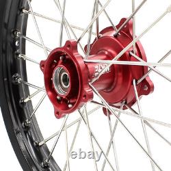 KKE 19/16 KID'S Spoked wheels set Fit for HONDA CR80 1993-2002 CR85 2003-2007