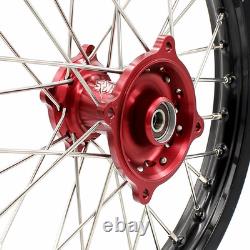 KKE 19/16 KID'S Spoked wheels set Fit for HONDA CR80 1993-2002 CR85 2003-2007