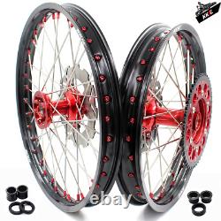 KKE 21 18 Aluminum Wheels Rims Fit For HONDA CR125R 1998-2001 CR250R 1997-2001