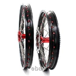 KKE 21 18 Aluminum Wheels Rims Fit For HONDA CR125R 1998-2001 CR250R 1997-2001