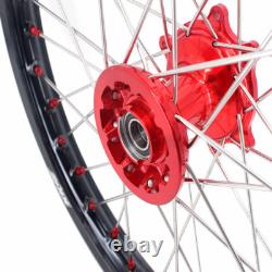 KKE 21/18 CASTING Wheels for HONDA CRF250R 2014-2025 CRF450R CRF450RL 2021-2025